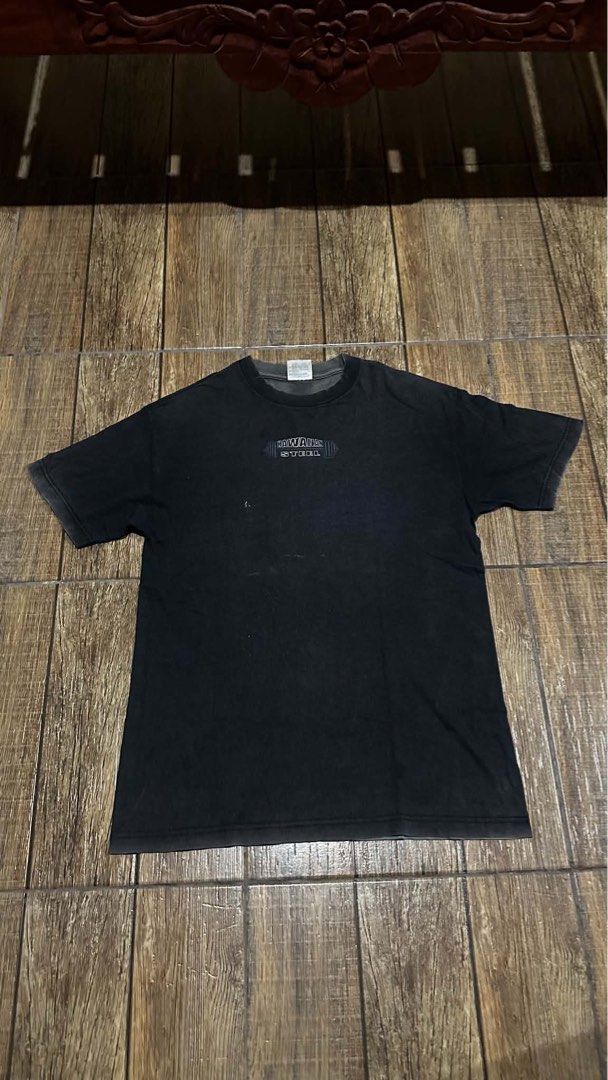 HAWAIAN STEEL (Category: Tshirts & Polo Shirts ) located in Manila. Submitted by urban-vintage_2 (Listing ID 1467517252, Image 2). Description: ISSUE: NONE (NEED WASH) MOP :GCASH (NO COD) SHIP VIA: LALAMOVE & J&T LOCATION: PASIG CITY LENGTH: 27 WIDTH :21 .