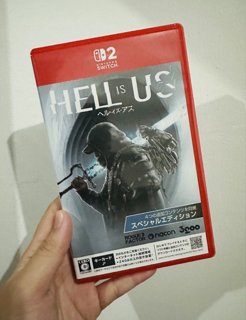 Hell is Us (Category: Nintendo) located in Balanga. Submitted by kitkat1021 (Listing ID 1467401832, Image 1). Description: Hell is Us -almost new - in good working condition - can provide photo/ video Shipping thru LBC COP/COD Thanks..