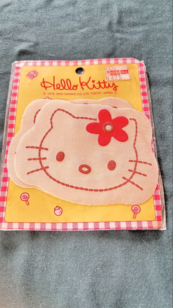 Hello Kitty 2 pcs big patches 3x4 inches (Category: Character Goods) located in Calamba. Submitted by cur8d (Listing ID 1467409167, Image 1). Description: .