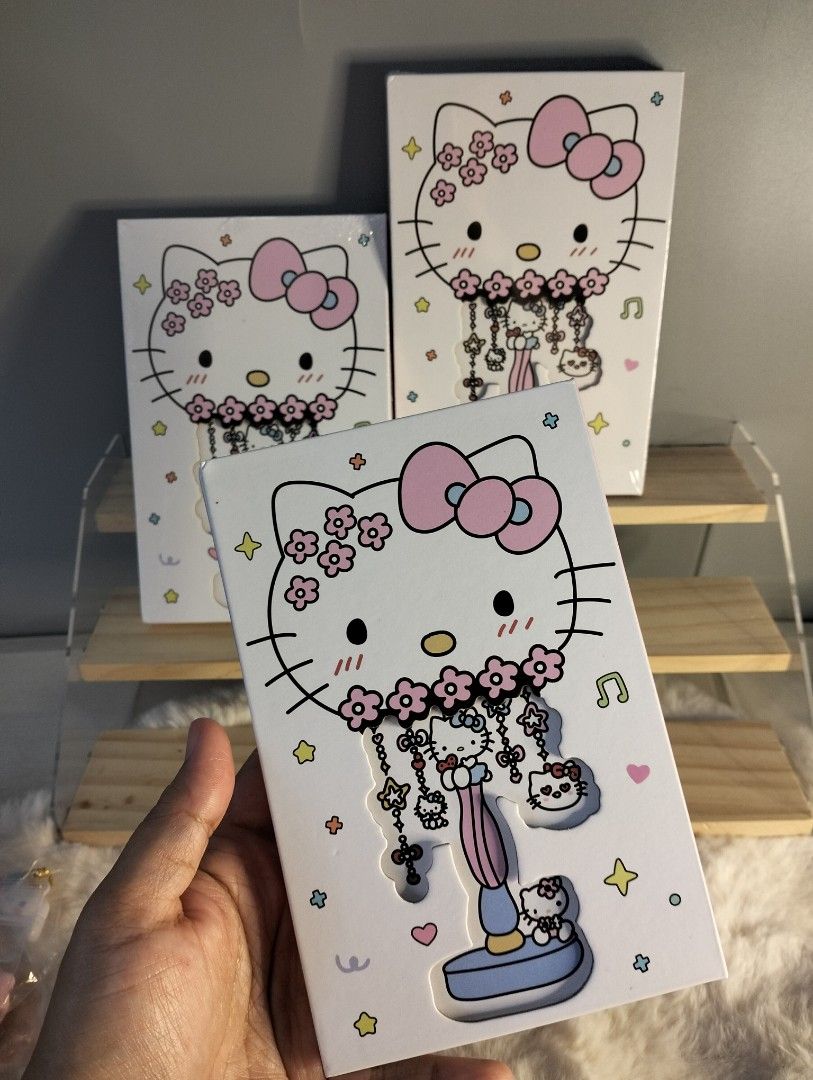 Hello Kitty tri folding Notebook full colored BL (Category: Stationery & School Supplies) located in Manila. Submitted by alayassulittipidfinds (Listing ID 1467387842, Image 2). Description: Super cute (Bootleg).