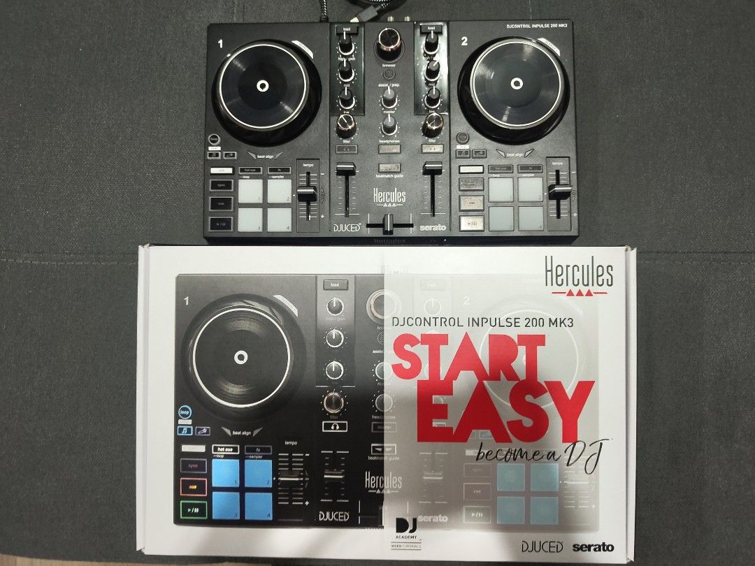 Hercules DJControl Inpulse 200 MK3 (Category: Other Audio Equipment) located in Mandaluyong City. Submitted by egoternal (Listing ID 1467491815, Image 1). Description: Hercules Djcontrol Inpulse 200 MK3 - ₱ 6,500 - Opened and tested only MOP: GCash Location: Mandaluyong Meetups: SM Megamall Or shipping through Lalamove / Grab (shipping fee to be shouldered by buyer).