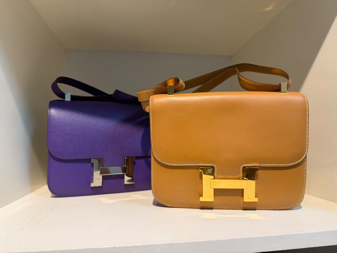 Hermes Constance 23 stamp T circle 1998 (Category: Luxury Bags & Wallets) located in Quezon City. Submitted by cheechchong (Listing ID 1467499510, Image 2). Description: Stamp T circle Constance 23 with dustbag and authentication.