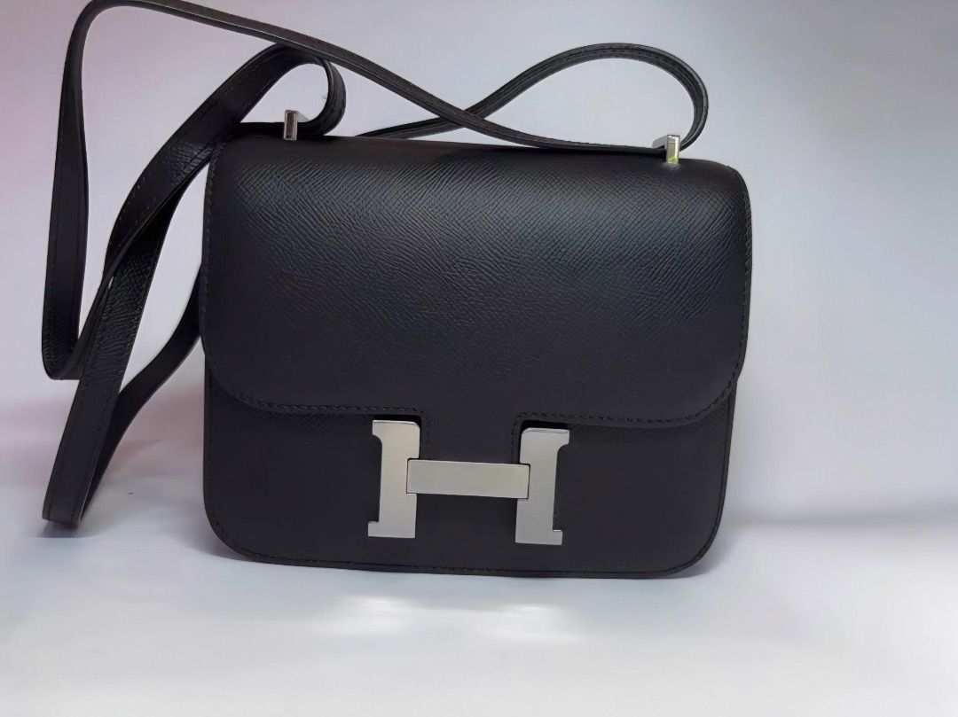 Hermes Constance Black (Category: Luxury Bags & Wallets) located in Las Pinas. Submitted by moonlaight (Listing ID 1467525697, Image 1). Description: 🇨🇳 Directly from Guangzhou ! market prices are way higher 🥹 kindly purchase only if you’re comfortable with this. please manage your expectations! kindly message me for more pictures to see the bag’s condition 🫶🏻.
