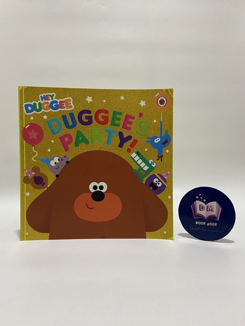 Hey Dugee Dugee Party (Category: Children's Books) located in Caloocan City. Submitted by dmbooknook (Listing ID 1467524595, Image 1). Description: - VGUC, minimal corner crease, excellent inside pages - Large Paperback | Full color illustrations ✨ 𝙒𝙝𝙮 𝙠𝙞𝙙𝙨 𝙡𝙤𝙫𝙚 𝙞𝙩: ✅ 𝘽𝙧𝙞𝙜𝙝𝙩, 𝙘𝙤𝙡𝙤𝙧𝙛𝙪𝙡 𝙞𝙡𝙡𝙪𝙨𝙩𝙧𝙖𝙩𝙞𝙤𝙣𝙨 - 𝙨𝙩𝙧𝙖𝙞𝙜𝙝𝙩 𝙛𝙧𝙤𝙢 𝙩𝙝𝙚 𝘾𝘽𝙚𝙚𝙗𝙞𝙚𝙨 𝙨𝙝𝙤𝙬! ✅ 𝙎𝙝𝙤𝙧𝙩, 𝙨𝙞𝙢𝙥𝙡𝙚 𝙨𝙩𝙤𝙧𝙞𝙚𝙨 - 𝙥𝙚