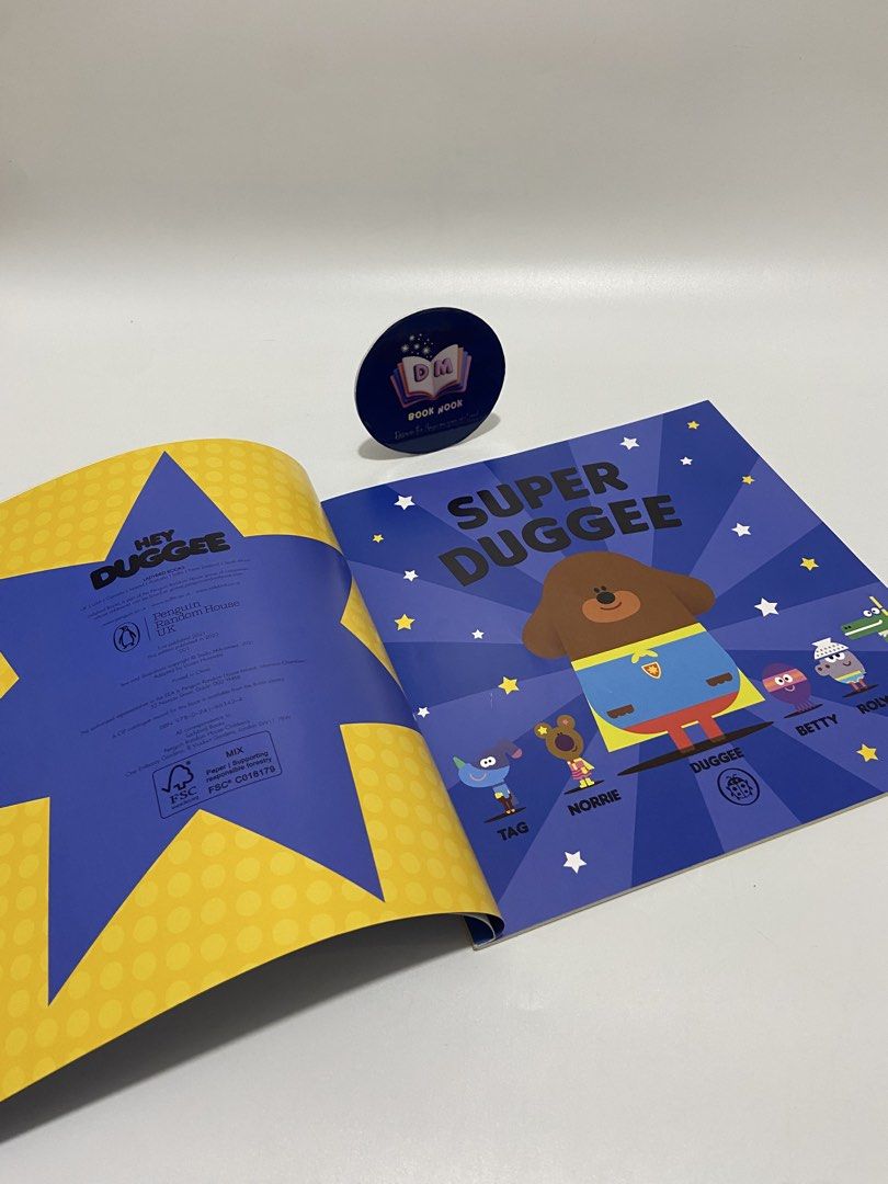Hey Duggee Super Duggee (Category: Children's Books) located in Caloocan City. Submitted by dmbooknook (Listing ID 1467524207, Image 3). Description: - EUC, minimal creases on spine/corner - Large Paperback | Full color illustrations ✨ 𝙒𝙝𝙮 𝙠𝙞𝙙𝙨 𝙡𝙤𝙫𝙚 𝙞𝙩: ✅ 𝘽𝙧𝙞𝙜𝙝𝙩, 𝙘𝙤𝙡𝙤𝙧𝙛𝙪𝙡 𝙞𝙡𝙡𝙪𝙨𝙩𝙧𝙖𝙩𝙞𝙤𝙣𝙨 - 𝙨𝙩𝙧𝙖𝙞𝙜𝙝𝙩 𝙛𝙧𝙤𝙢 𝙩𝙝𝙚 𝘾𝘽𝙚𝙚𝙗𝙞𝙚𝙨 𝙨𝙝𝙤𝙬! ✅ 𝙎𝙝𝙤𝙧𝙩, 𝙨𝙞𝙢𝙥𝙡𝙚 𝙨𝙩𝙤𝙧𝙞𝙚𝙨 - 𝙥𝙚𝙧𝙛𝙚𝙘𝙩 𝙛