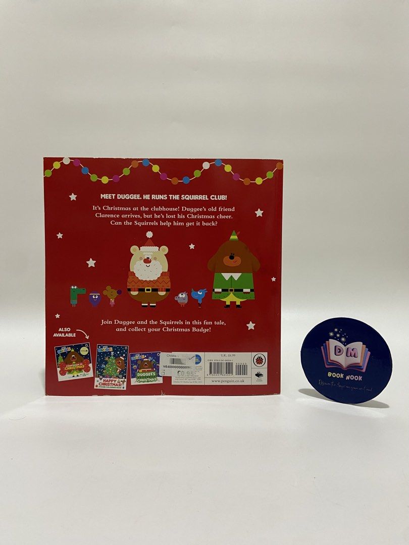 Hey Duggee Duggee Christmas Badge (Category: Children's Books) located in Caloocan City. Submitted by dmbooknook (Listing ID 1467525003, Image 2). Description: - EUC, minimal corner crease, excellent inside pages - Large Paperback | Full color illustrations ✨ 𝙒𝙝𝙮 𝙠𝙞𝙙𝙨 𝙡𝙤𝙫𝙚 𝙞𝙩: ✅ 𝘽𝙧𝙞𝙜𝙝𝙩, 𝙘𝙤𝙡𝙤𝙧𝙛𝙪𝙡 𝙞𝙡𝙡𝙪𝙨𝙩𝙧𝙖𝙩𝙞𝙤𝙣𝙨 - 𝙨𝙩𝙧𝙖𝙞𝙜𝙝𝙩 𝙛𝙧𝙤𝙢 𝙩𝙝𝙚 𝘾𝘽𝙚𝙚𝙗𝙞𝙚𝙨 𝙨𝙝𝙤𝙬! ✅ 𝙎𝙝𝙤𝙧𝙩, 𝙨𝙞𝙢𝙥𝙡𝙚 𝙨𝙩𝙤𝙧𝙞