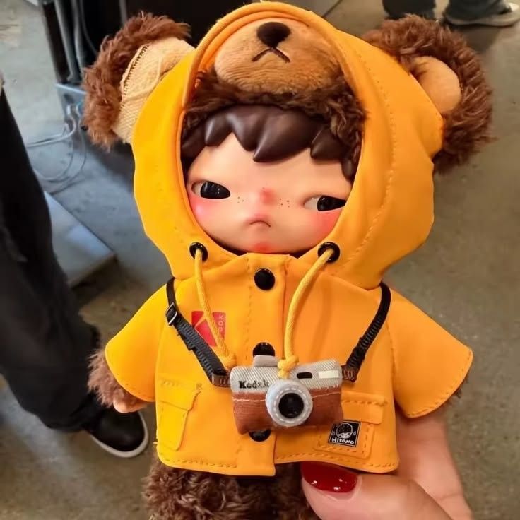 Hirono Click Bear Kodak (Category: Designer & Blind Box Toys) located in Marikina City. Submitted by lemonlover2 (Listing ID 1467576090, Image 3). Description: Sealed from Popmart Price is firm 2300 rfs: no longer insterested figs na lang icocollect marikina can meet up(nearby only) or ssd or j&t .