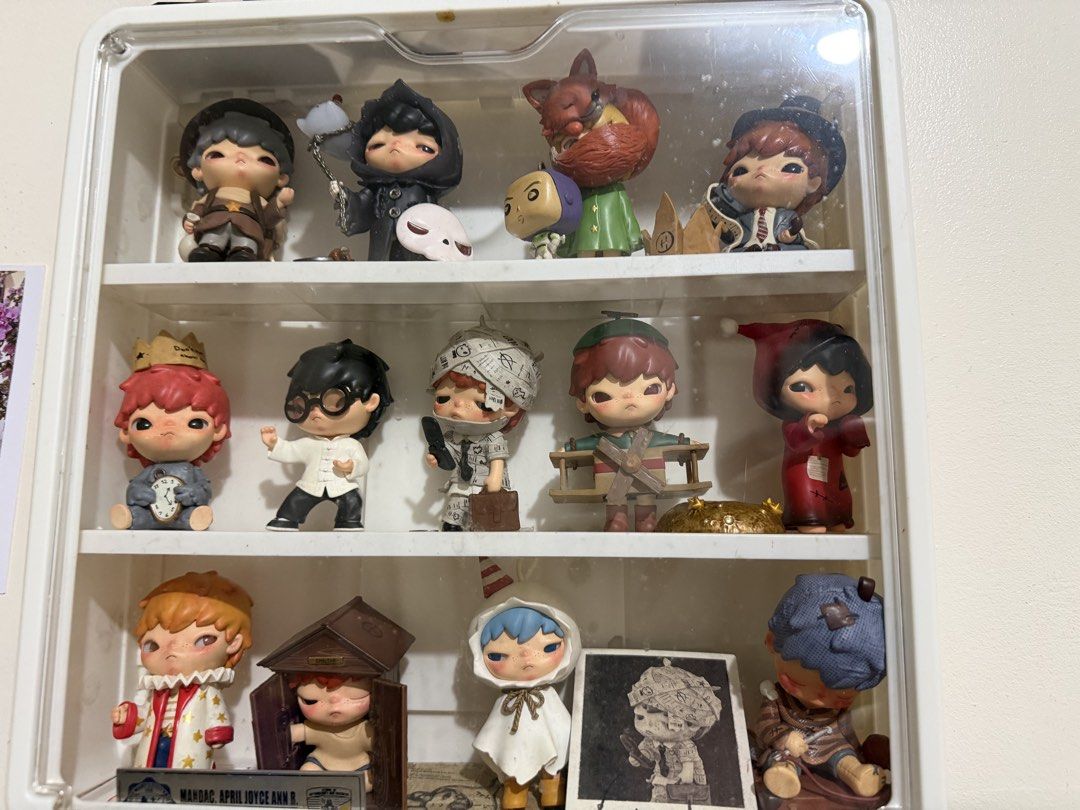 Hirono (Different Series) (Category: Designer & Blind Box Toys) located in Aglipay. Submitted by ajamndc04256125 (Listing ID 1467518822, Image 1). Description: With Cards but no box. For take all..