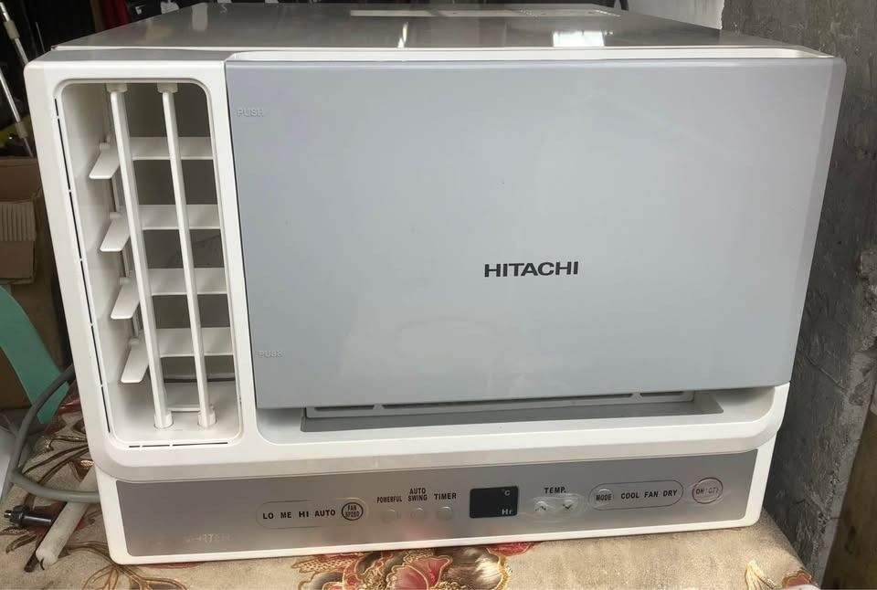 Hitachi 1.0hp Full DC Inverter Window-Type Compact Aircon (Category: Air Conditioning and Heating) located in Manila. Submitted by chester_lim (Listing ID 1467455646, Image 1). Description: For Sale: Hitachi 1.0hp Full DC Inverter Window-Type Compact Aircon Condition: Used. In good working condition. Selling for only 13.5k Inclusion: Unit and Remote control For pickup and testing in Sta Ana, Manila PM me if interested..