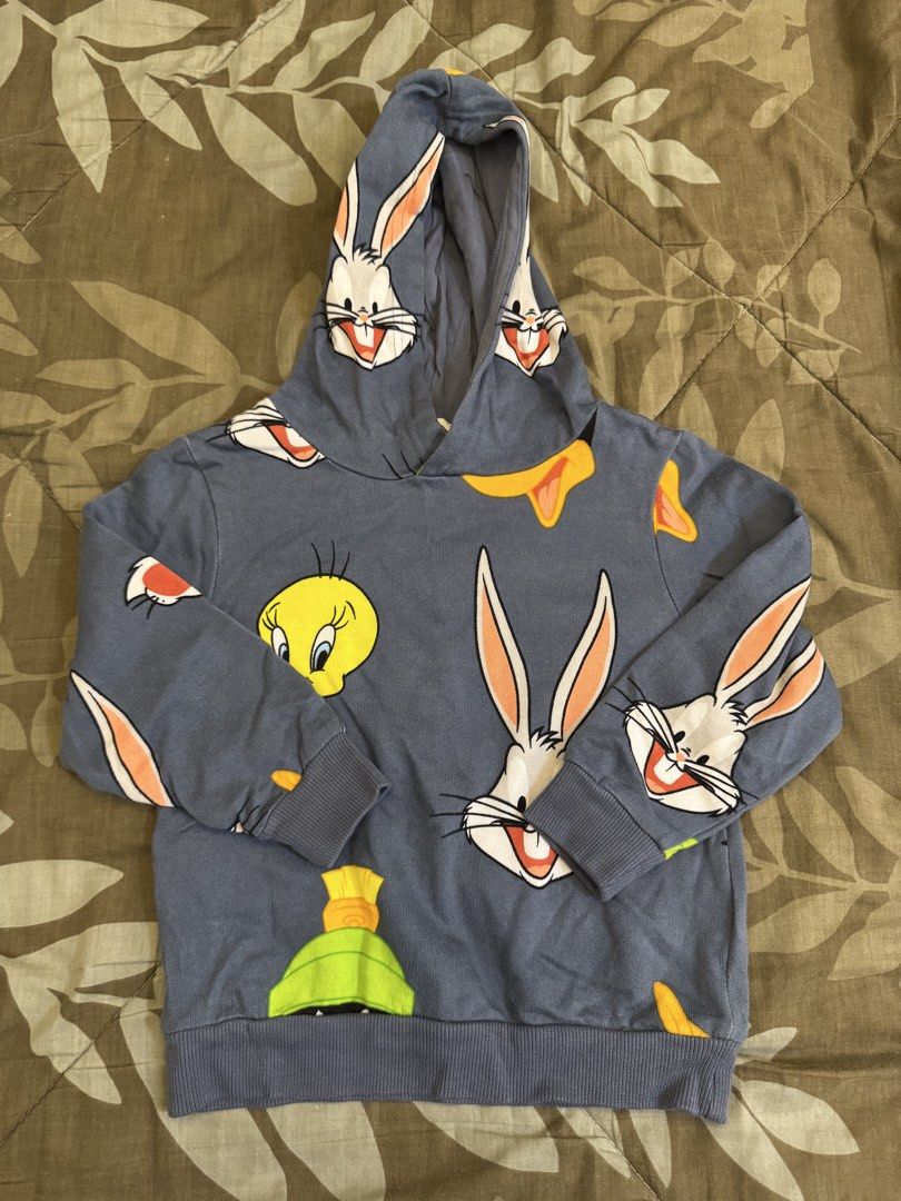 H&M - Bugs Bunny Jacket (Category: Babies & Kids Fashion) located in Makati City. Submitted by averysbabyshop (Listing ID 1467448471, Image 1). Description: 2-4Y on tag.