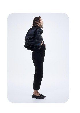 H&M Mama Maternity Ankle length pants (Category: Maternity wear) located in Paranaque City. Submitted by mamamimomu (Listing ID 1467449841, Image 2). Description: Size Medium, No issue Rfs: Decluttering .