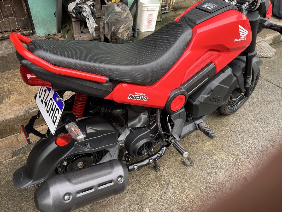 Honda Navi 110 (Category: Motorbikes for Sale) located in Rodriguez. Submitted by whicar (Listing ID 1467398269, Image 2). Description: FOR SALE: HONDA NAVI 110 2026 MODEL 📍RODRIGUEZ RIZAL 💰47k Slightly Negotiable ✔️ 2026 MODEL ✔️HONDA NAVI 110 ✔️ FRESH IN AND OUT ✔️COMPLETE PAPERS ✔️ MAY PLAKA NA ✔️LADY OWNED ✔️RECENTLY CHANGED OIL FOR 500km ✔️500 KM ODO lang ✔️Test to sawa at ready puntahan sa bahay namin. 📩PM FOR INQUIRIES REASON FOR SELLIN