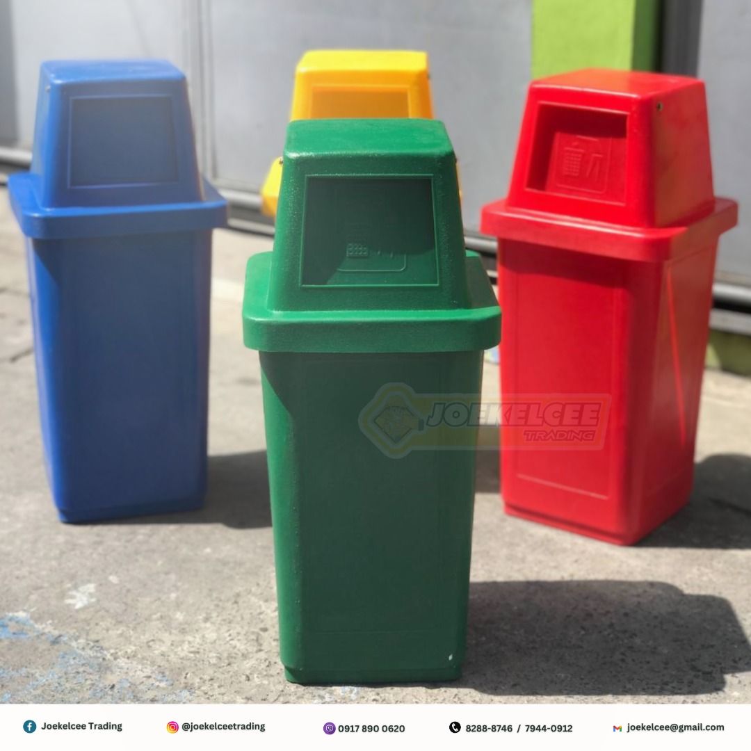 HOODED TRASH BIN (Category: Waste Bins & Bags) located in Caloocan City. Submitted by royaldog_33b95e (Listing ID 1467408162, Image 2). Description: HOODED TRASH BIN SIZES: KING- 42Lx42Wx109.5H (120 LITERS) LARGE- 38Lx38Wx95.5H (80 LITERS) MEDIUM- 34Lx34Wx90H (53 LITERS) SMALL- 24.5Lx24.5Wx58H (15 LITERS) JUST CALL US / Pm me for more info. -09971763227 LOOK FOR : Angelina Address: 634 JRA COMPOUND LUPANG PARI SAN MIGUEL PASIG CITY WEBSITE: http: