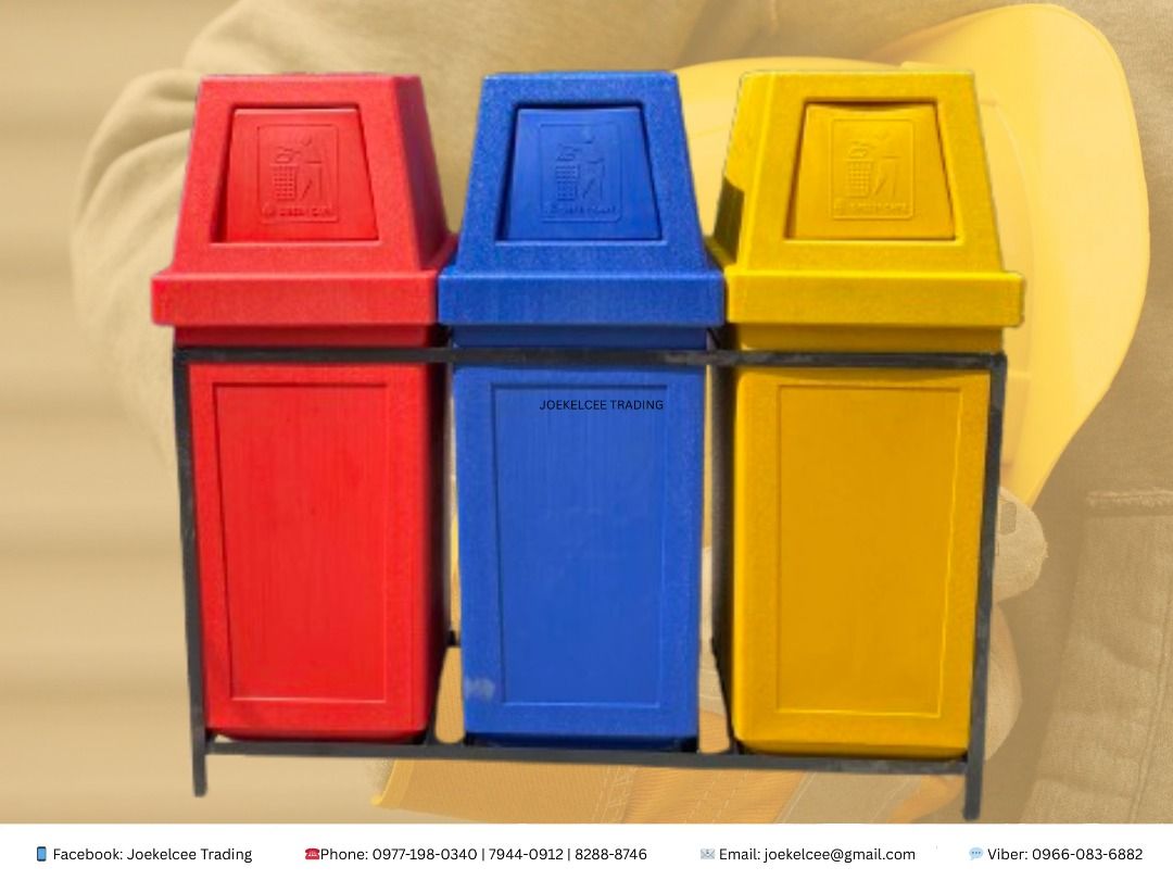 HOODED TRASH BIN WITH METAL FRAME (Category: Waste Bins & Bags) located in Caloocan City. Submitted by royaldog_33b95e (Listing ID 1467446241, Image 1). Description: HOODED TRASH BIN WITH METAL FRAME 120 LITERS (45L x 45W x 105H) 75 LITERS ( 40L x 40W x 96H) 45 LITERS ( 32L x 32W x 84h) 23 LITERS ( 24L x 24W x 58H) JUST CALL US / Pm me for more info. -09971763227 LOOK FOR : Angelina Address: 634 JRA COMPOUND LUPANG PARI SAN MIGUEL PASIG CITY WEBS
