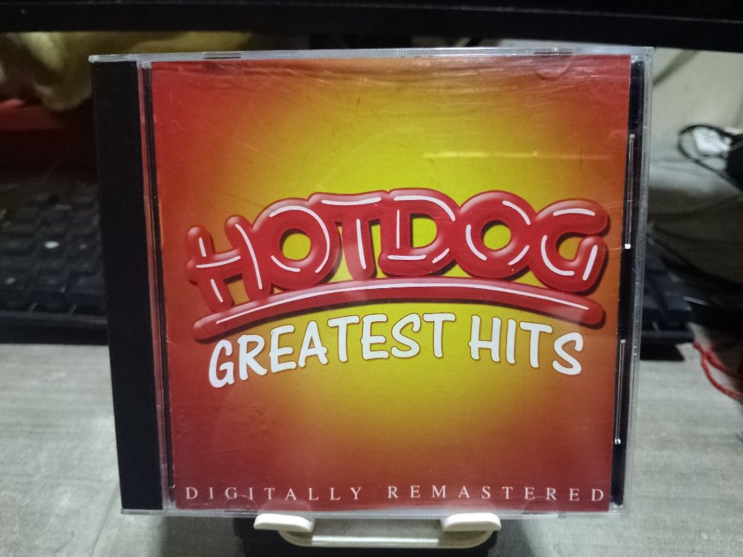 HOTDOG GREATEST HITS CD ALBUM (Category: CDs & DVDs) located in Valenzuela. Submitted by salvatore-888 (Listing ID 1467580335, Image 1). Description: 💽HOTDOG GREATEST HITS CD. 💽Brand New / Sealed 💽Rare cd Album 💽Original cd Album 💽in Perfect & Great Condition 💽Payment first Policy 💽Via LBC ang Courier.