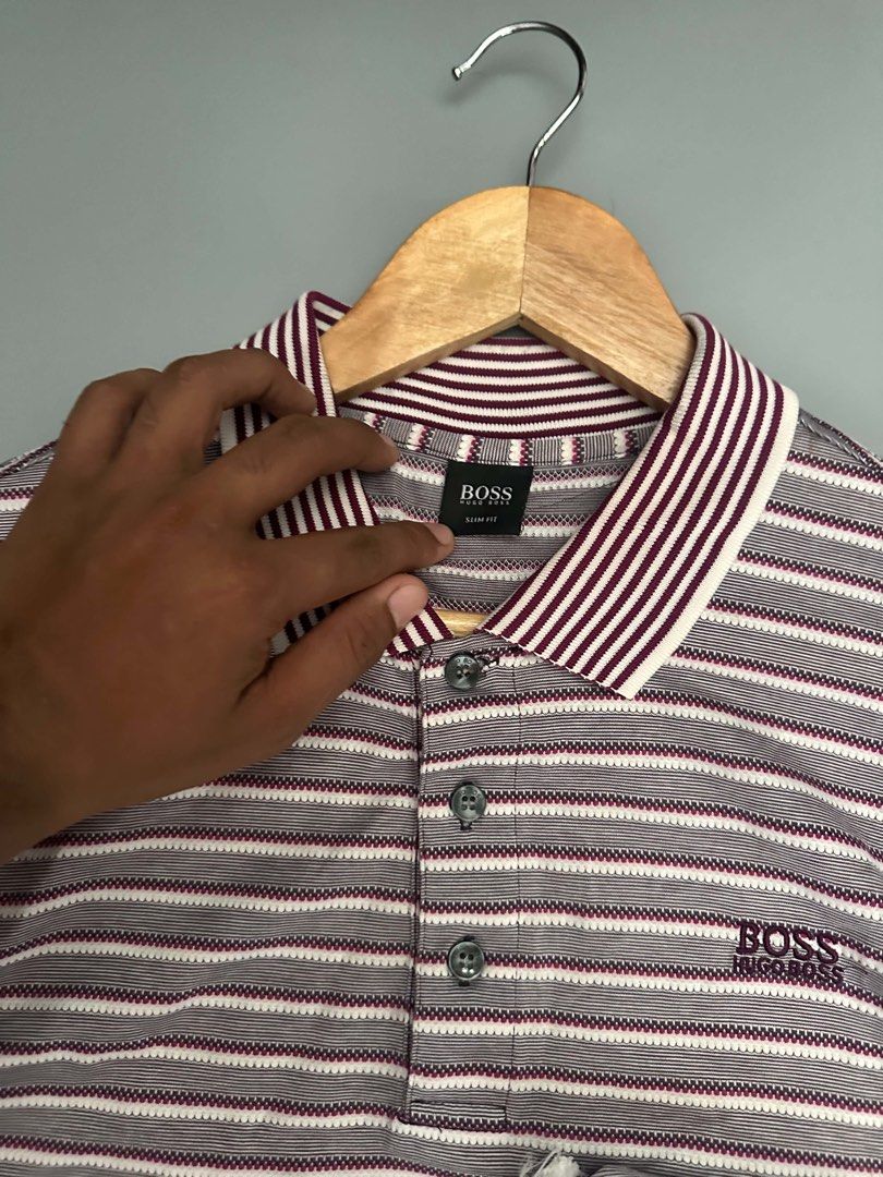 Hugo Boss Polo Shirt (Category: Tshirts & Polo Shirts ) located in Manila. Submitted by thriftavenueph (Listing ID 1467506331, Image 2). Description: Fs: Hugo Boss Polo Shirt Size: 22x26, Large Condition: excellent, no issue Price: 950 .