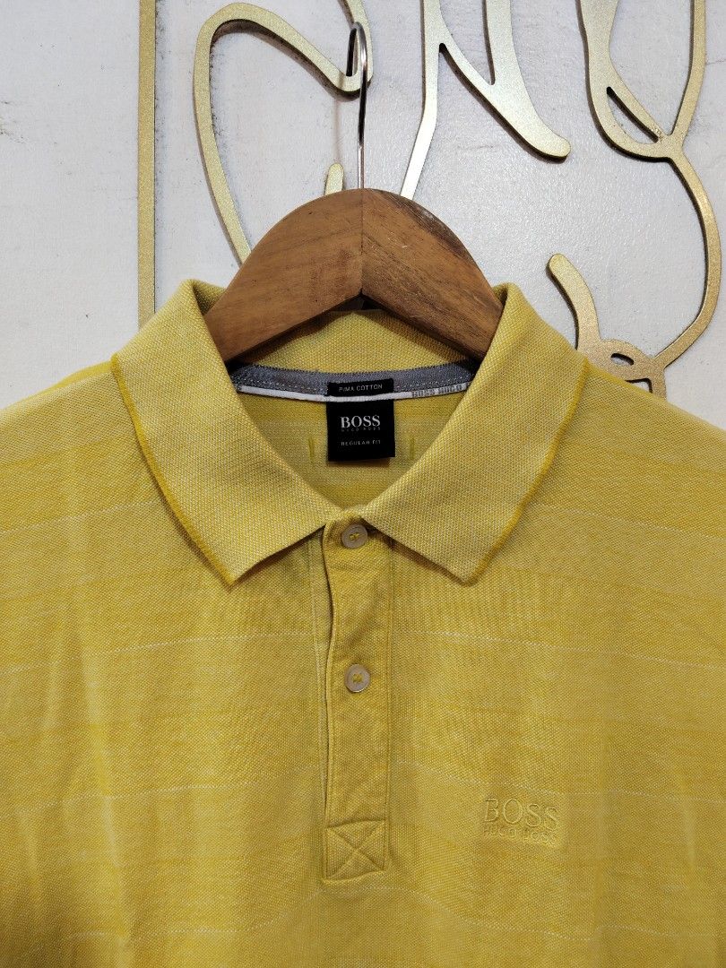 HUGO BOSS POLO SHIRT (Category: Tshirts & Polo Shirts ) located in Hinigaran. Submitted by formalwear.ph (Listing ID 1467512035, Image 3). Description: WTS 📌📌📌 •(HUGO BOSS POLO SHIRT)• •Like new Condition •Size- Medium •Dimes- 19 by 27 •Cr - 9.8/10 •Flaws- NONE •Color may vary due to lightings •Very Presentable to weaR PHP 📥+ sf Affordable ✅ NOTE : If interested kindly message me directly bcause my account is underlimit for sending message re