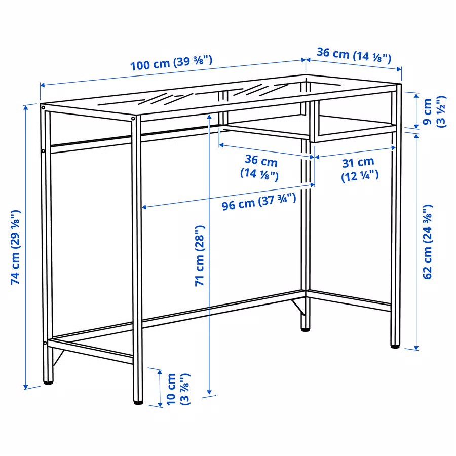 Ikea Vittsjo Laptop Table (Category: Tables & Sets) located in Manila. Submitted by gumble (Listing ID 1467522559, Image 2). Description: No box but will provide a replacement. Message me for more pictures of the table :).