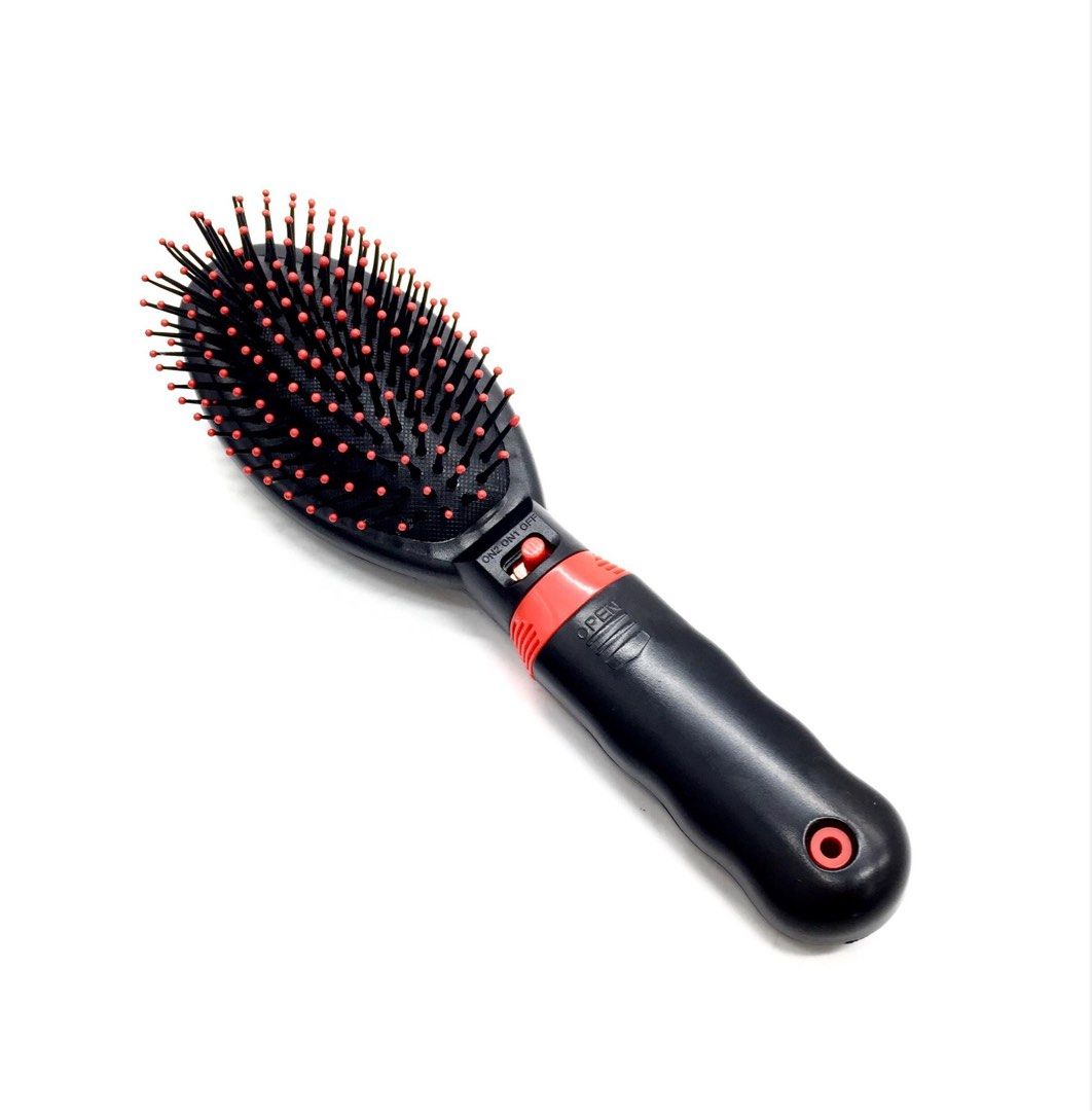 IMAGE Portable Massager Brush (Category: Hair) located in Pasay City. Submitted by meostore (Listing ID 1467421453, Image 1). Description: IMAGE Portable Massager Brush -Brand: IMAGE -Plastic ergonomic handheld brush designed to stimulate scalp -Improves blood circulation and relieves tension -For extra therapeutic massaging purposes NOTE: Please expect scratches or paintchips on some portions. Actual photos are as posted..