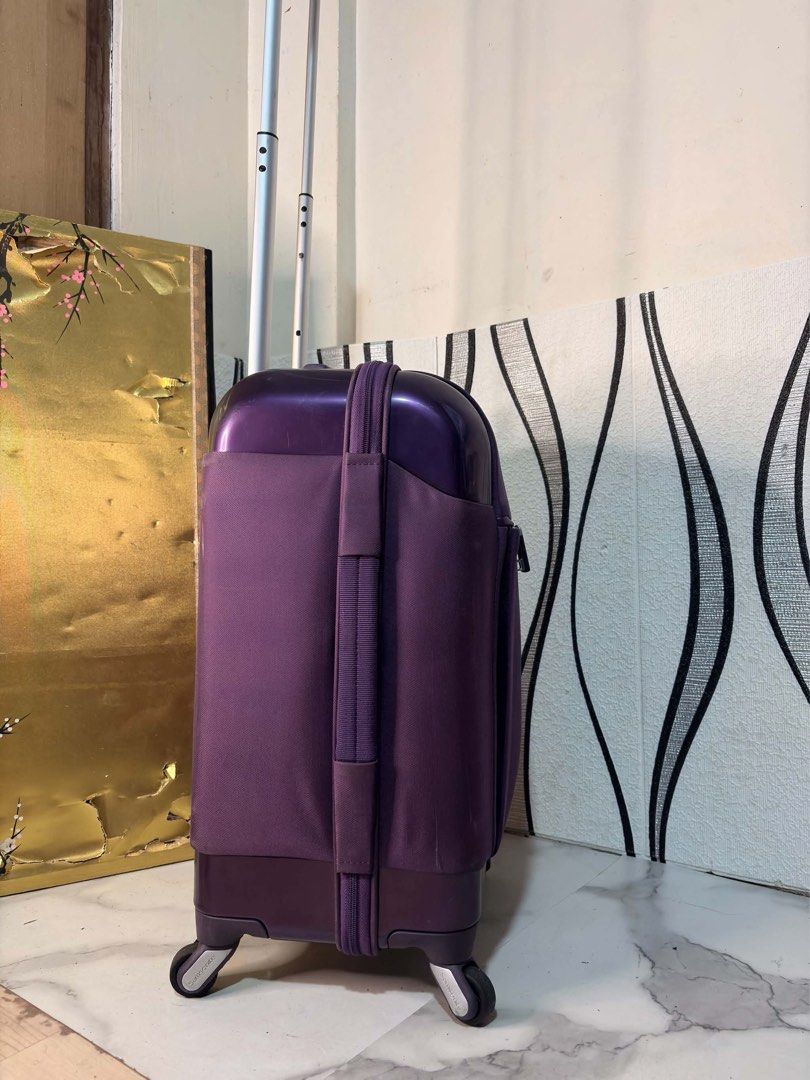 IMPORTED FROM JAPAN SAMSONITE BRAND SMALL (Category: Luggage) located in Valenzuela. Submitted by kyotosurplus (Listing ID 1467435528, Image 3). Description: 🇯🇵IMPORTED FROM JAPAN SAMSONITE BRAND SMALL SIZE LUGGAGE🇯🇵 🎯 TSA APPROVED CODED LOCK 🎯 PUSH HANDLE TROLLEY 🎯 SMOOTH 360 WHEELS ROTATION 🎯 TOP AND SIDE HANDLE CARRY 🎯 DURABLE CASE 🎯 WIDE SPACE CAPACITY NO ISSUE.. MINIMAL MARK OF USAGE ONLY‼️ .
