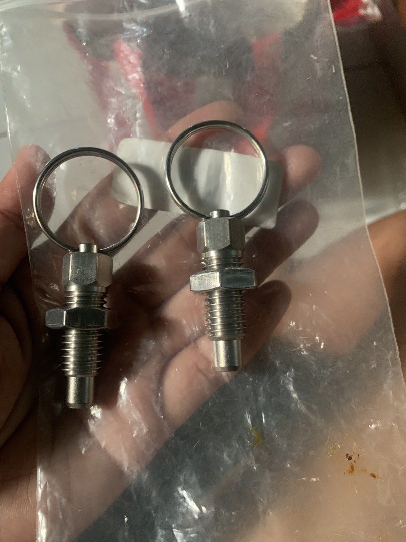 Indexing Plunger Pull Ring Lock Pin 2pcs. (Category: Construction Tools & Equipment) located in Valenzuela. Submitted by diane.35 (Listing ID 1467441622, Image 2). Description: .