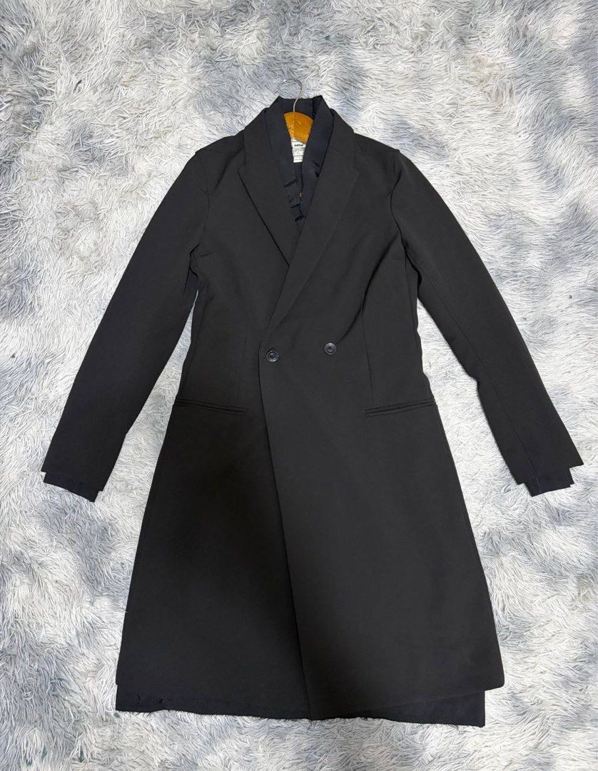Initial Double Coat Dress (Category: Coats, Jackets and Outerwear) located in Batangas. Submitted by buy3get1freerandom (Listing ID 1467416854, Image 1). Description: Product ID: 16FCOFLMXX056 Buat : 34” via tape measure Length: 38” via tape measure Condition: 9/10 Flaw/s: None ✅ Left side pockets ✅ Inner-lining 📌 FIRST TO PAY BASIS 📌 Please manage your expectations, as these are preloved items. 📌 No when worn photos Message me to get this ite