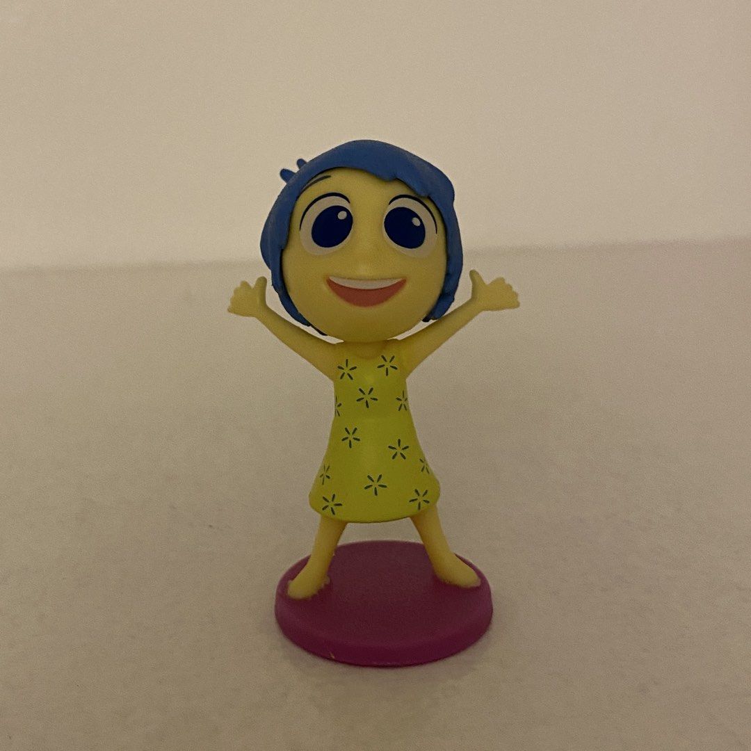 Inside Out blind box - Joy (Category: Designer & Blind Box Toys) located in Mandaluyong City. Submitted by tinytrinket (Listing ID 1467529382, Image 1). Description: - Inside Out Joy mini figure.