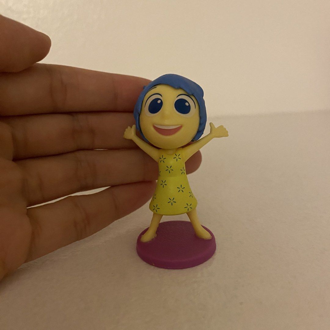 Inside Out blind box - Joy (Category: Designer & Blind Box Toys) located in Mandaluyong City. Submitted by tinytrinket (Listing ID 1467529382, Image 2). Description: - Inside Out Joy mini figure.