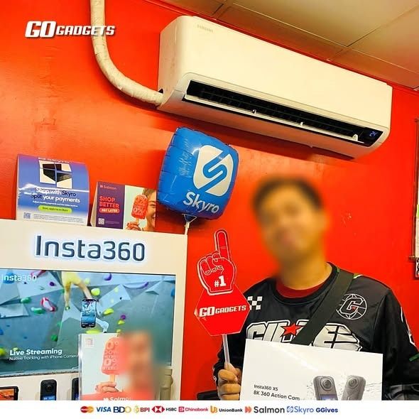 INSTA360 GO Ultra Creator Bundle WHITE (Category: Cameras) located in Makati City. Submitted by eckang12 (Listing ID 1467383898, Image 1). Description: -📷 Perfect for: ✔ Motorcycle rides ✔ Motovlogging ✔ Travel videos ✔ Content creation ✔ Action shots.