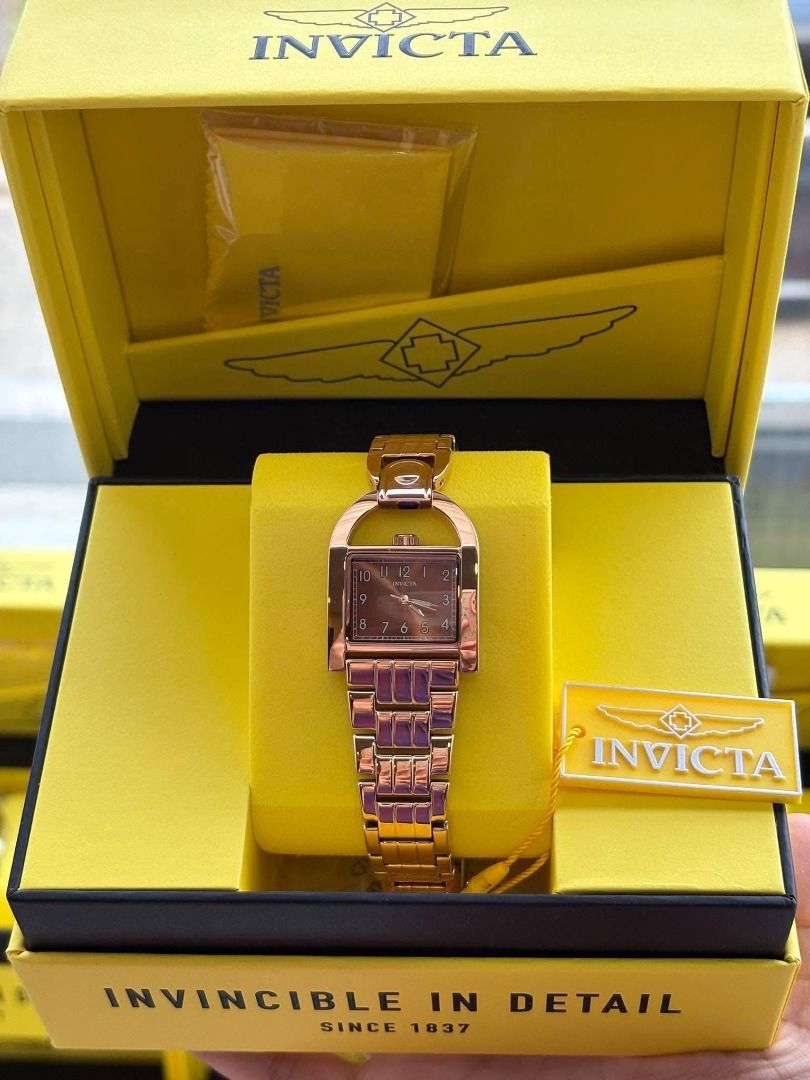 INVICTA Wildflower 28mm for ladies (Category: Women's Watches) located in Quezon City. Submitted by mjmassortedfinds (Listing ID 1467418889, Image 1). Description: INVICTA Wildflower ✅ 4 4 9 9 each +sf ✅ Size: 28mm ✅ 0rig and brandnew 📸 Actual Pictures Posted 📲 PM for orders and inquiries 📌We Ship Nationwide (+SF) 📌No Return, No Exchange 📌If in DOUBT, please DO NOT Transact 📌We are not liable for any LOSS or damaged items due to Courier Neg