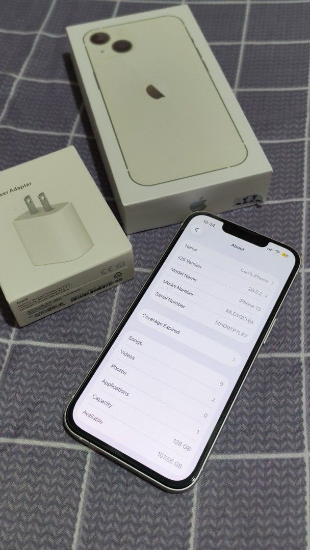 Iphone 13 (Category: iPhone 13 Series) located in Iloilo. Submitted by euroszzsn (Listing ID 1467536294, Image 3). Description: Finally deciding to let go of my not frequently used iphone. I have 3 phones 2 android and 1 ios at home.. Reason for selling: Hindi sanay sa ios super maliit tong iphone 13 para saken and hindi ko talaga sya masyado nagagamit. ALL original parts. NO SERVICE HISTORY (since d ko naman masyado natutukan tong phone) and jus
