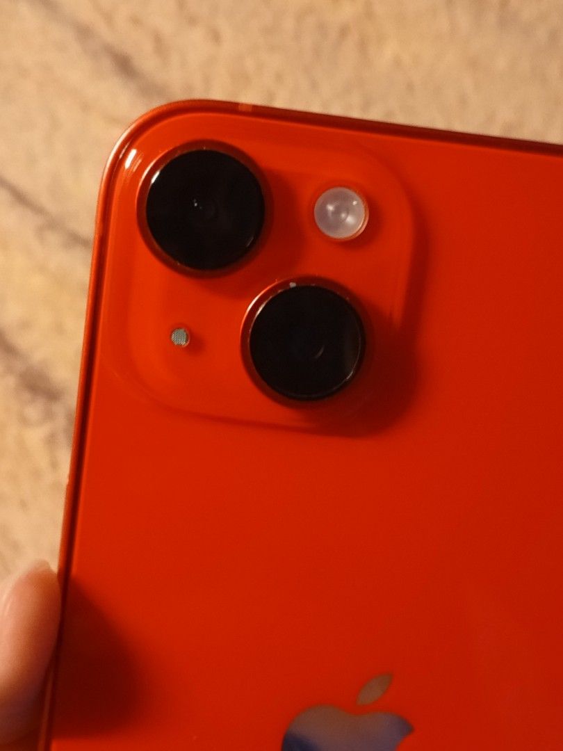 iPhone 14 128GB (Product Red) (Category: iPhone 14 Series) located in Manila. Submitted by ajcvillanu35145 (Listing ID 1467543277, Image 3). Description: For Sale iPhone 14 Product Red, 128GB -Unit and original box only, No charger -No issue -Battery Health: 86% -98% Makinis (minimal scratches on camera lens) -SIM locked (Globe) -Lady Owned -Meet up around Mandaluyong area -Free shipping around Metro Manila only if for delivery RFS: Upgrade Loc: 