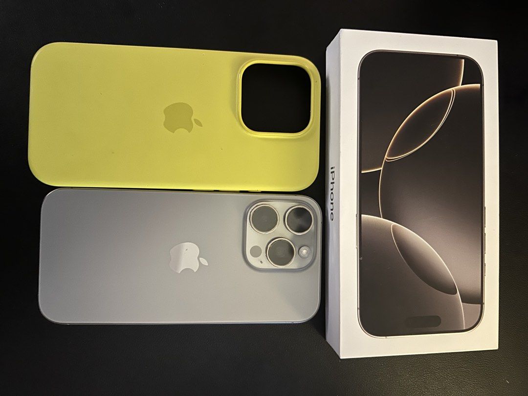 Iphone 16 Pro (128gb) (Category: iPhone 16 Series) located in Pasig City. Submitted by ennsing1116 (Listing ID 1467470075, Image 1). Description: 📱 FOR SALE: iPhone 16 Pro 128GB – Natural Titanium ✨ Purchased November 2024 🔓 Open-line / No SIM restrictions 🤍 Elegant Natural Titanium finish Reason for selling: Upgrading to iPhone 18! 😉 PM for inquiries. Serious buyers only! 💌.