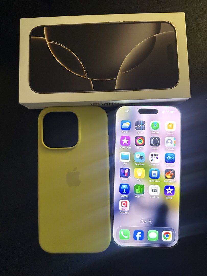 Iphone 16 Pro (128gb) (Category: iPhone 16 Series) located in Pasig City. Submitted by ennsing1116 (Listing ID 1467470075, Image 2). Description: 📱 FOR SALE: iPhone 16 Pro 128GB – Natural Titanium ✨ Purchased November 2024 🔓 Open-line / No SIM restrictions 🤍 Elegant Natural Titanium finish Reason for selling: Upgrading to iPhone 18! 😉 PM for inquiries. Serious buyers only! 💌.