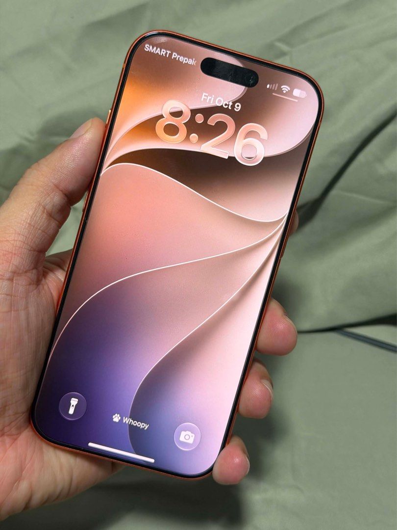 iPhone 17 Pro (Category: iPhone 17 Series) located in Manila. Submitted by peeeyz (Listing ID 1467376555, Image 2). Description: iPhone 17 Pro Cosmic Orange 256GB 94% Battery health 306 Cycle count NTC Approved Openline/ Anysim Under warranty 10/31/26 ISSUE: Replace LCD from iphone 17 pro lang din kaya orig pa din po kaso hindi na makapag save video front pero back video and photo front all goods po UNIT CASE ONLY Valenzuela open for halfway.