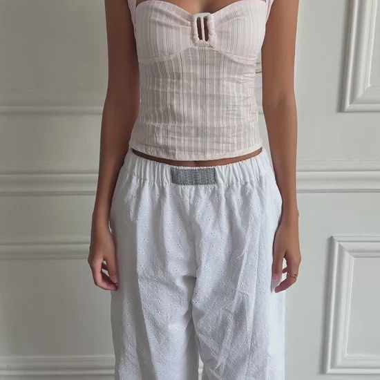 Isa the label - Elena top in Pink (Category: Sleeveless) located in Caloocan City. Submitted by youngdolphin.5f21a0 (Listing ID 1467530541, Image 1). Description: Large. Price is negotiable:)) Used 2-3 times. RFS: di bagay .