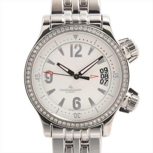 Jaeger-LeCoultre Master Compressor Q1728421 SS SS Automatic White Dial 148.8.60 (Category: Men's Watches) located in Las Pinas. Submitted by daisuki_japan_luxury_by_reiko (Listing ID 1467488648, Image 1). Description: Seller's comments This item has been polished. There are some minor scratches, but it is in relatively good condition. It comes with a warranty. The Jaeger-LeCoultre Master Compressor remains highly popular even after production has