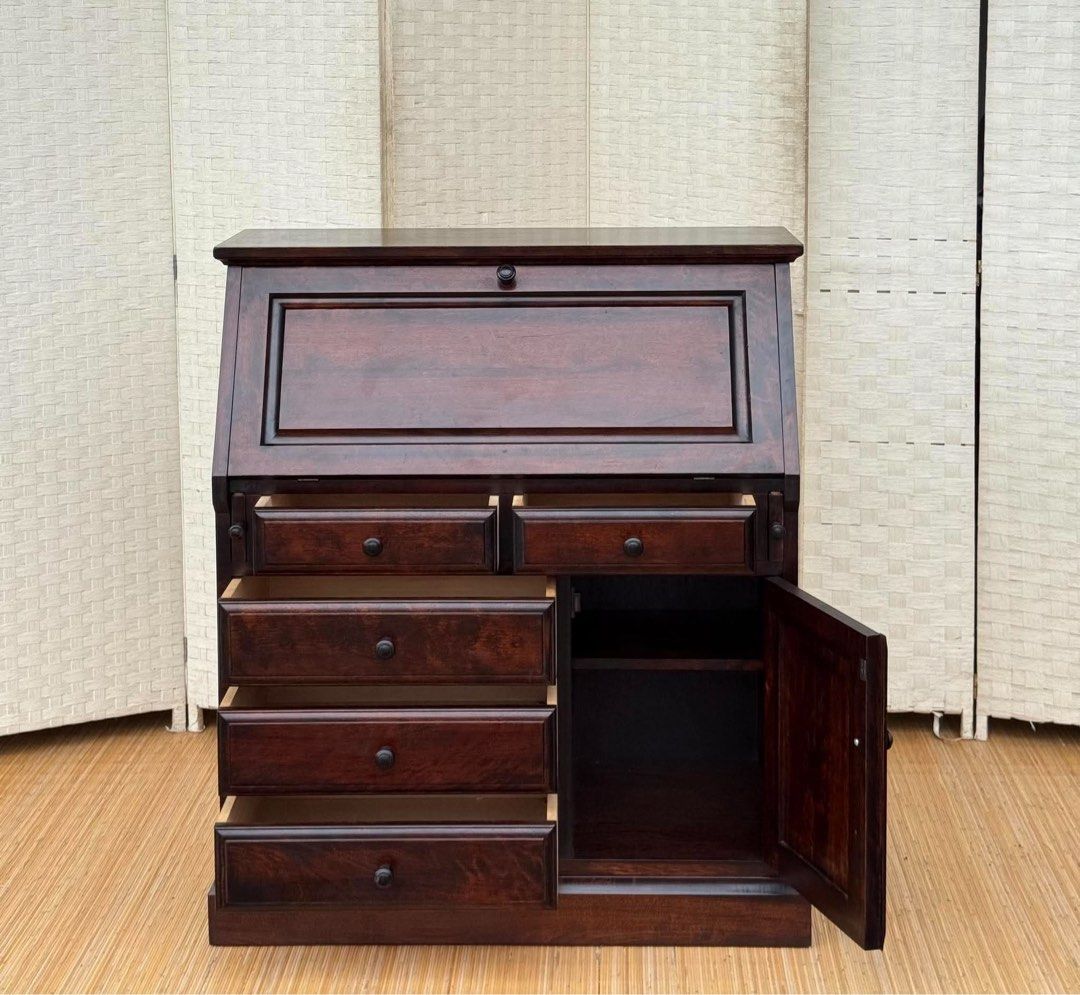 JAPAN SURPLUS ROSEWOOD STUDY BOARD IN GOOD CONDITION (Category: Shelves, Cabinets & Racks) located in Manila. Submitted by jerichocal17856 (Listing ID 1467530751, Image 3). Description: JAPAN SURPLUS ROSEWOOD STUDY BOARD IN GOOD CONDITION SIZE: 40.5H x 35L x 17.5W inches.