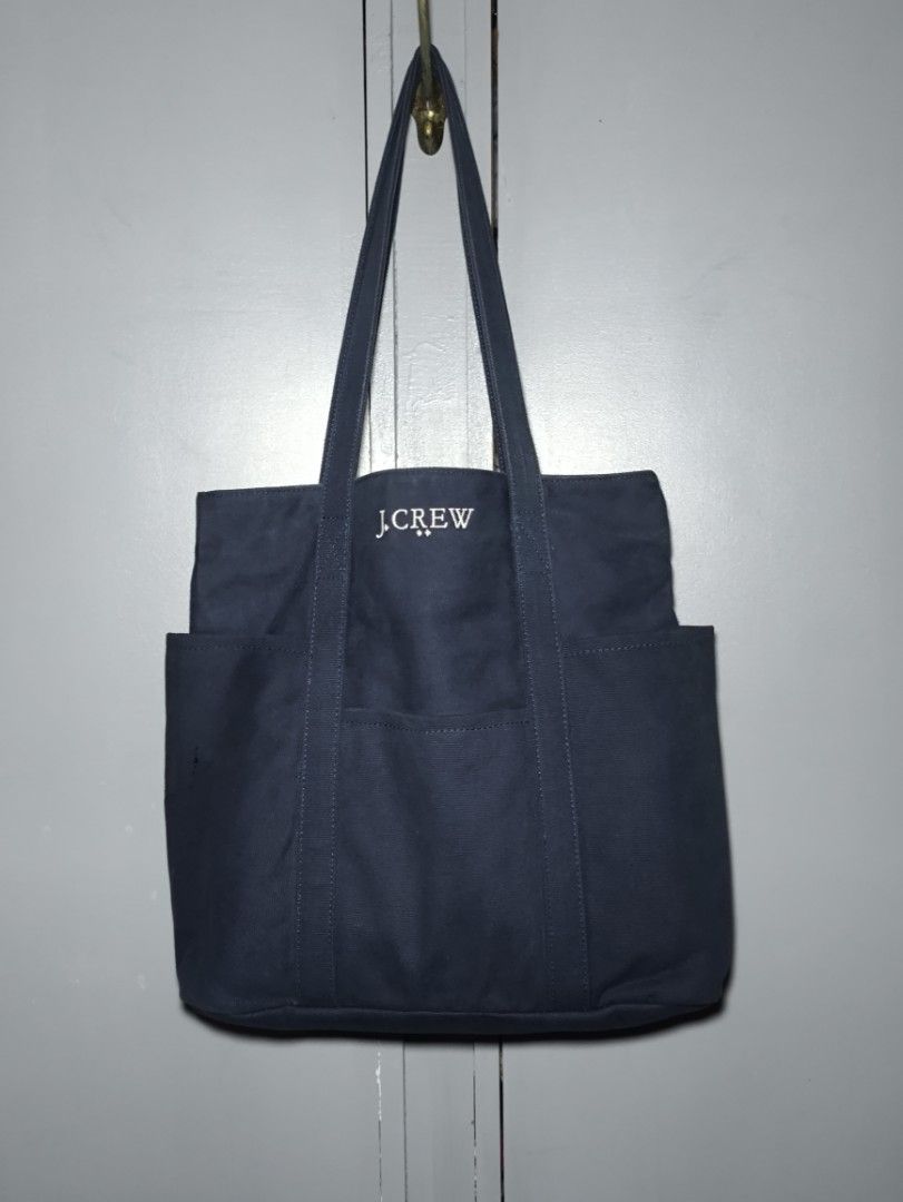 JCREW Canvas logo tote bag (Category: Tote Bags) located in Manila. Submitted by rewearables.mnl (Listing ID 1467546782, Image 1). Description: FOR SALE -JCREW Canvas logo tote bag CONDITION:10/10 COLOR RATE:9/10 ISSUE:HAS some minor fadings ASKING PRICE:2500 **REWEARABLES PRODUCT DISCLAIMER** All thrift items are pre-loved and may show minor signs of wear or age. Please review photos and descriptions carefully before purchase. We make every effo