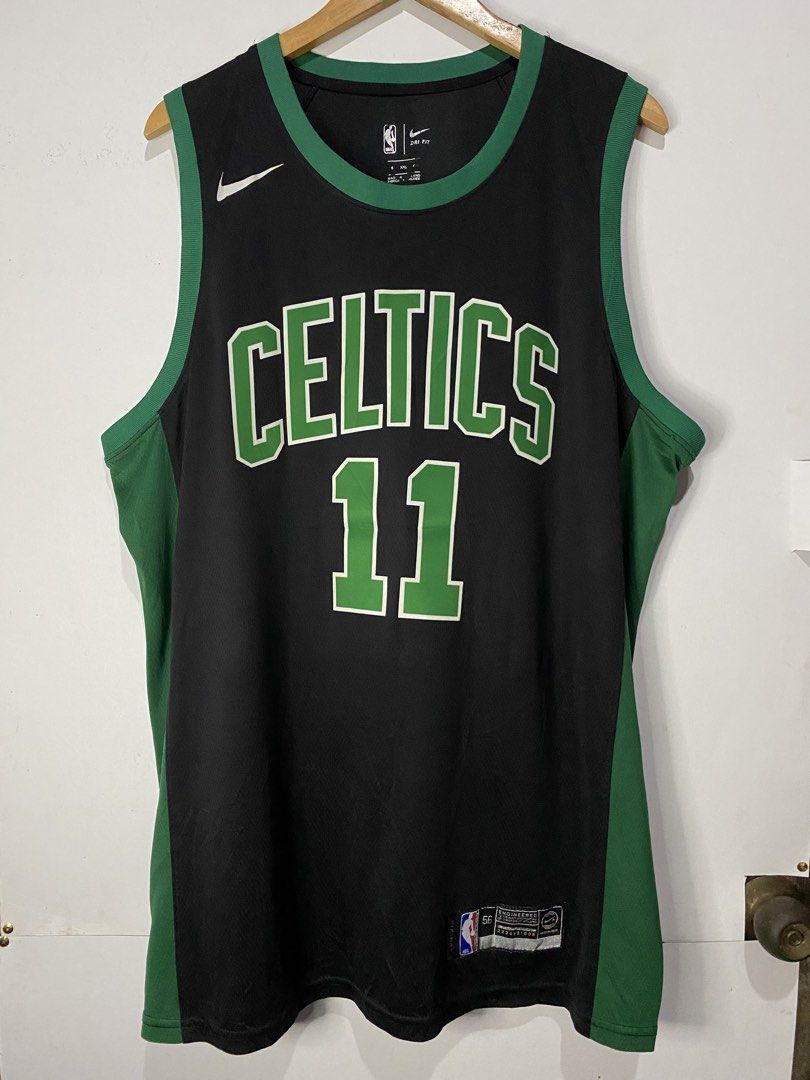 JERSEY SHIRT (Category: Tshirts & Polo Shirts ) located in Jaen. Submitted by oshimamark58418 (Listing ID 1467520817, Image 1). Description: - Brand: Nike - Team: Boston Celtics (Kyrie Irving #11) - Color: Black with green accents - Size: 56 (XXXL) - Condition: Excellent pre-loved condition - Features: Dri-FIT breathable material, high-quality printed graphics, NikeConnect tag.