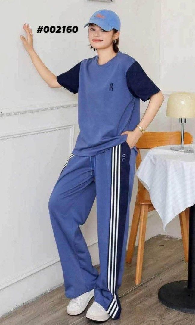 Jogging pants with cotton blouse (Category: Sets or Coordinates) located in Manila. Submitted by raredeer-4deb4e (Listing ID 1467484974, Image 2). Description: can fit upto xxl pm for orders.