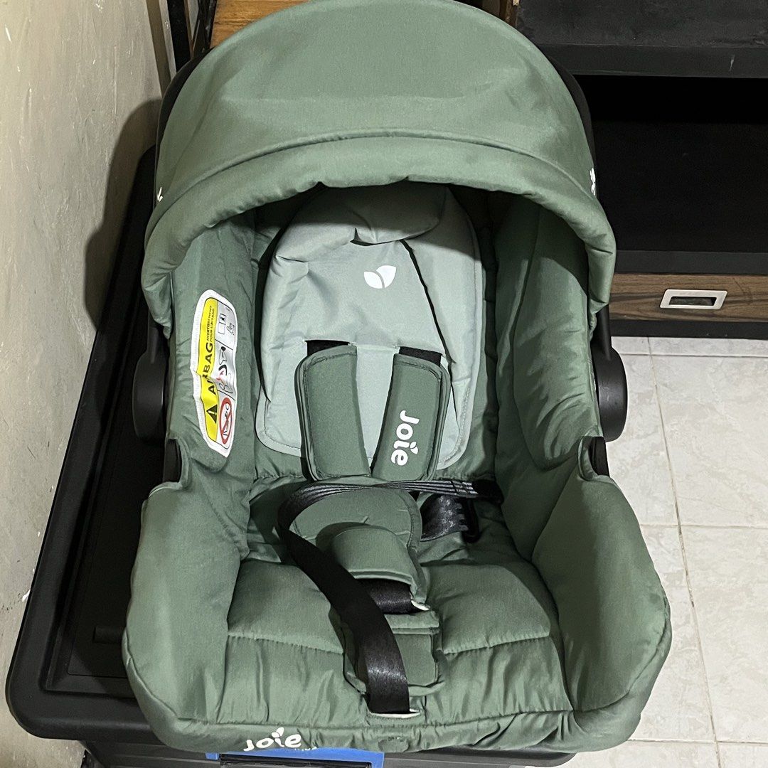 Joie Car Seat (Category: Car Seats) located in Quezon City. Submitted by krivera25 (Listing ID 1467462874, Image 1). Description: Joie Car Seat Guaranteed Original Green colorway (rare color) With Detachable Canopy! Barely used. Like new condition. See photos to appreciate Cubao QC loc Can do meetups nearby or Lalamove.
