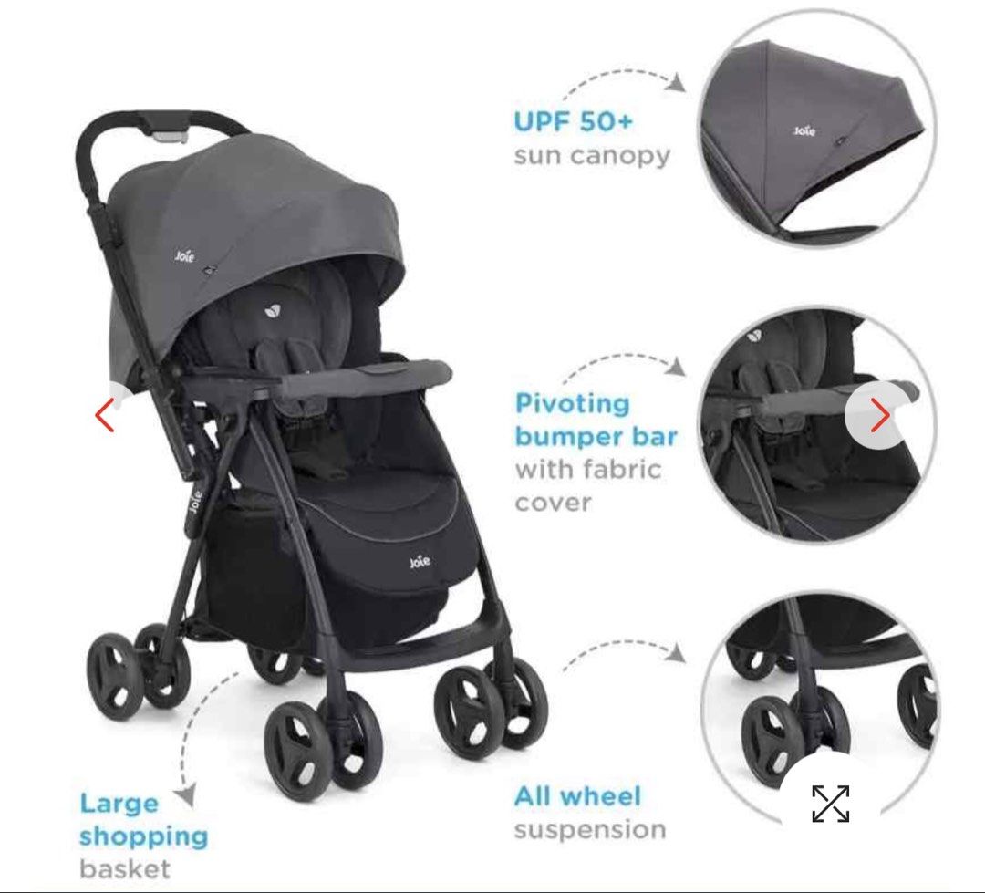 Joie Mirus Convertible Stroller Grey (Category: Strollers) located in Rodriguez. Submitted by adtg88 (Listing ID 1467499182, Image 3). Description: FOR SALE: JOIE MIRUS STROLLER 🩶 Color: Gray With signs of usage but still in good condition. Used only when going out, so hindi naman abused ang paggamit. RFS: Ayaw na ni baby mag-stroller. 🥹 PM for the price and more details! 💌.