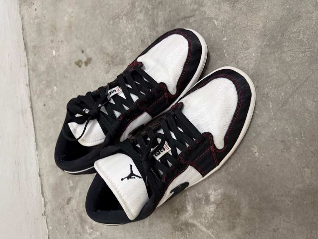 Jordan 1 low SE UTL size 10 men’s (Category: Sneakers) located in Muntinlupa City. Submitted by dabidabbb (Listing ID 1467375657, Image 2). Description: Authentic pair size 10 men’s with og box slight drags issue 1700 only Loc: Alabang, Muntinlupa.