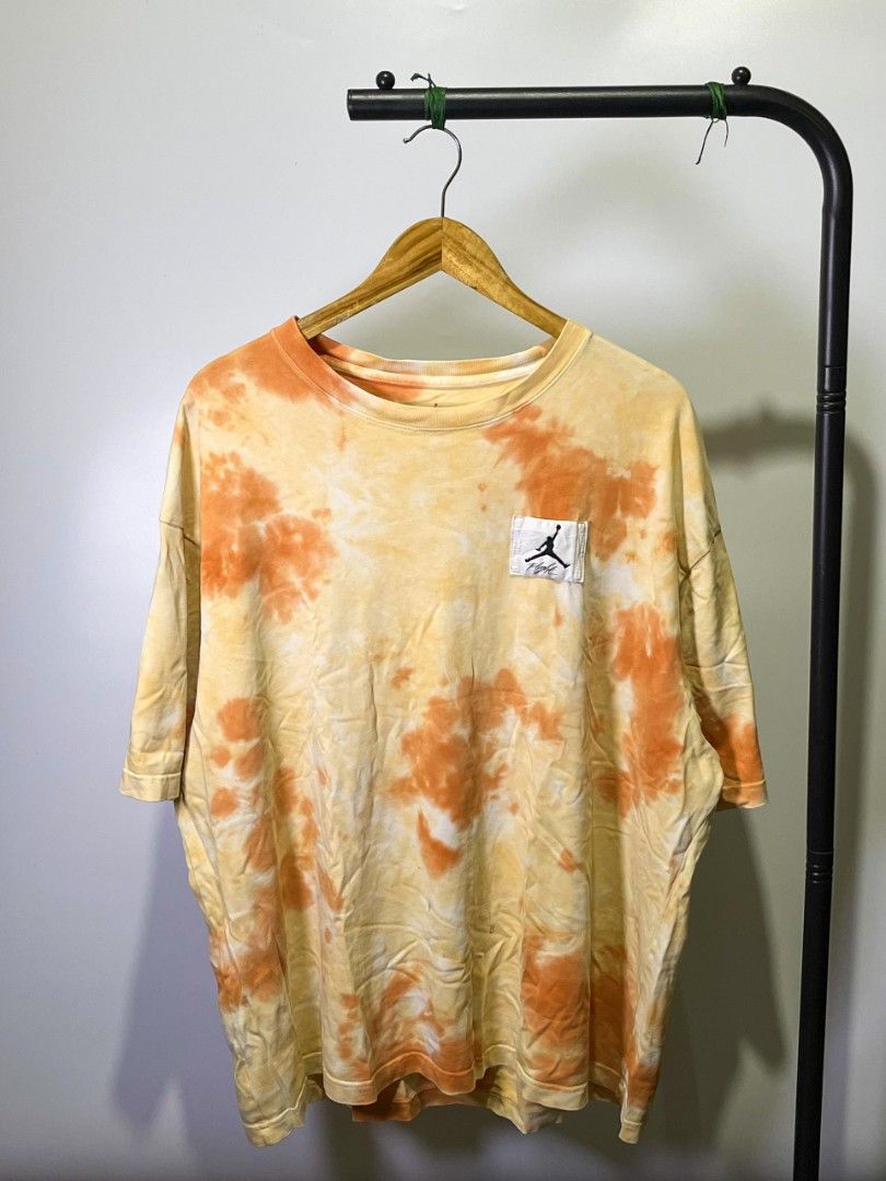 JORDAN FLIGHT TIE DYE SHIRT (Category: Tshirts & Polo Shirts ) located in Davao. Submitted by nmd.archives (Listing ID 1467507139, Image 1). Description: XL on tag 27 x 30 (fits 2XL to 3XL) Color rate and condition: 9.8/10 No issue.