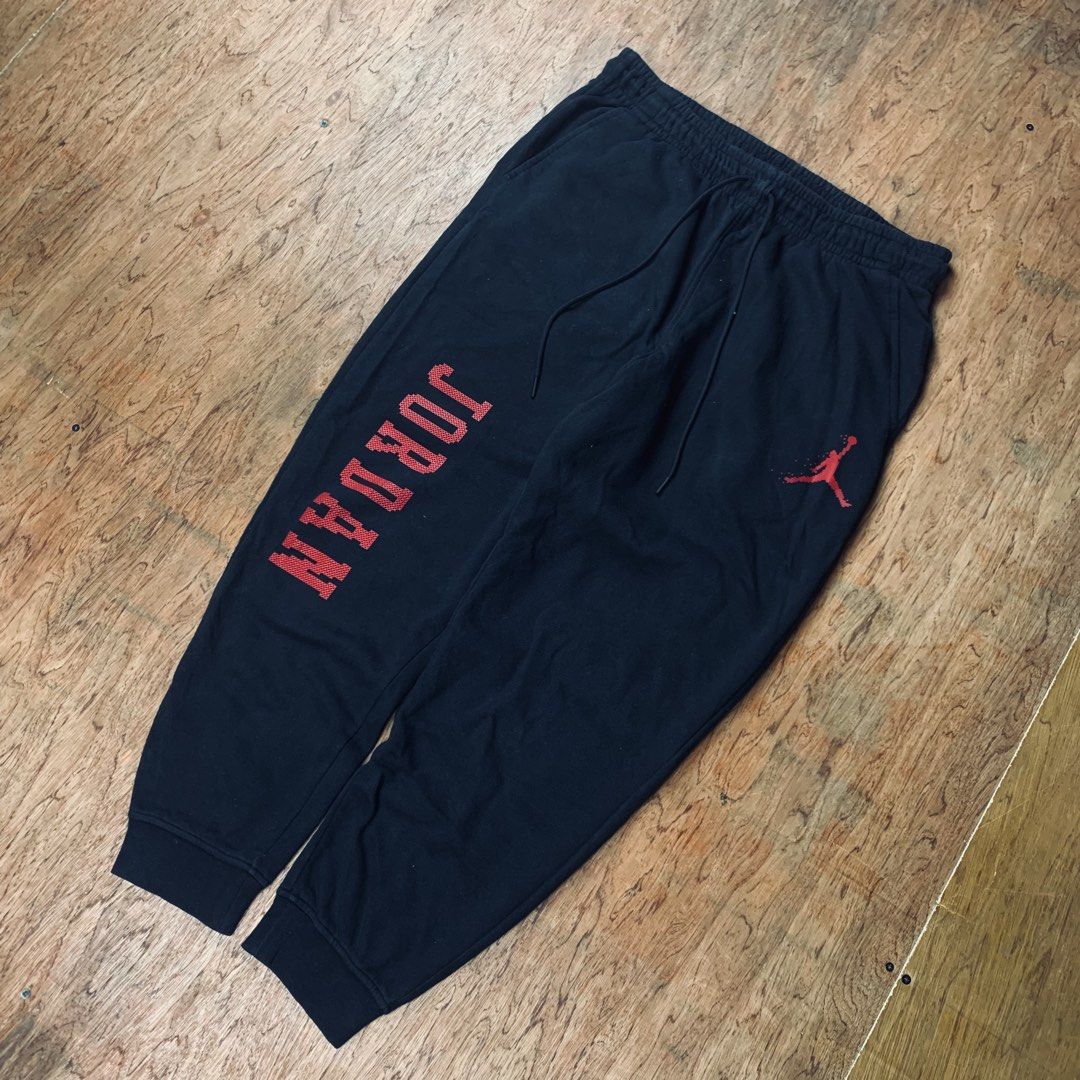 JORDAN JOGGER PANTS (Category: Joggers) located in Cavite. Submitted by block4597 (Listing ID 1467582853, Image 1). Description: ❇️ JORDAN BLACK JOGGER PANTS 📍SIZE - XL 34/37 📍COLOR RATE - 9/10 📍CONDITION - GOOD 📍DECLARE AUTHENTIC.