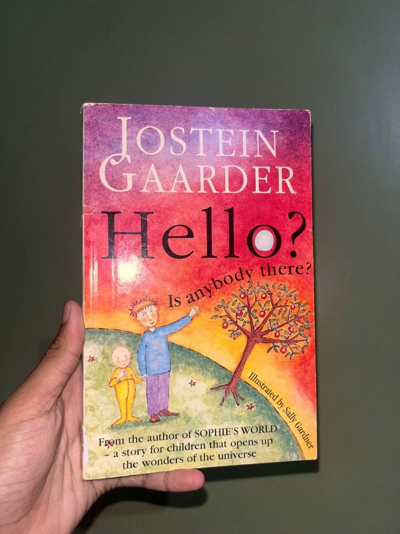 Jostein Gaarder - Hello? Is Anybody There? (Category: Storybooks) located in Carmen. Submitted by grei.librongbaligya. (Listing ID 1467385340, Image 1). Description: Jostein Gaarder - Hello? Is Anybody There? Minor wear along the edges..