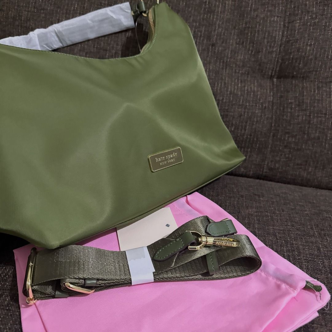 K $ CARTER NYLON HOBO BAG (green) (Category: Shoulder Bags) located in Quezon City. Submitted by mjmbagsandwatches (Listing ID 1467575227, Image 3). Description: K $ CARTER NYLON HOBO BAG ✅ 1 5 9 9 each +sf ✅ Size: (H)30cm x (W)35cm x (D)13cm ✅ Paperbag Add 9 9 ✅ M P 0 & Brandnew 📸 Actual Pictures Posted 📲 PM for orders and inquiries 📌We Ship Nationwide (+SF) 📌No Return, No Exchange 📌If in DOUBT, please DO NOT Transact 📌We are not liable fo