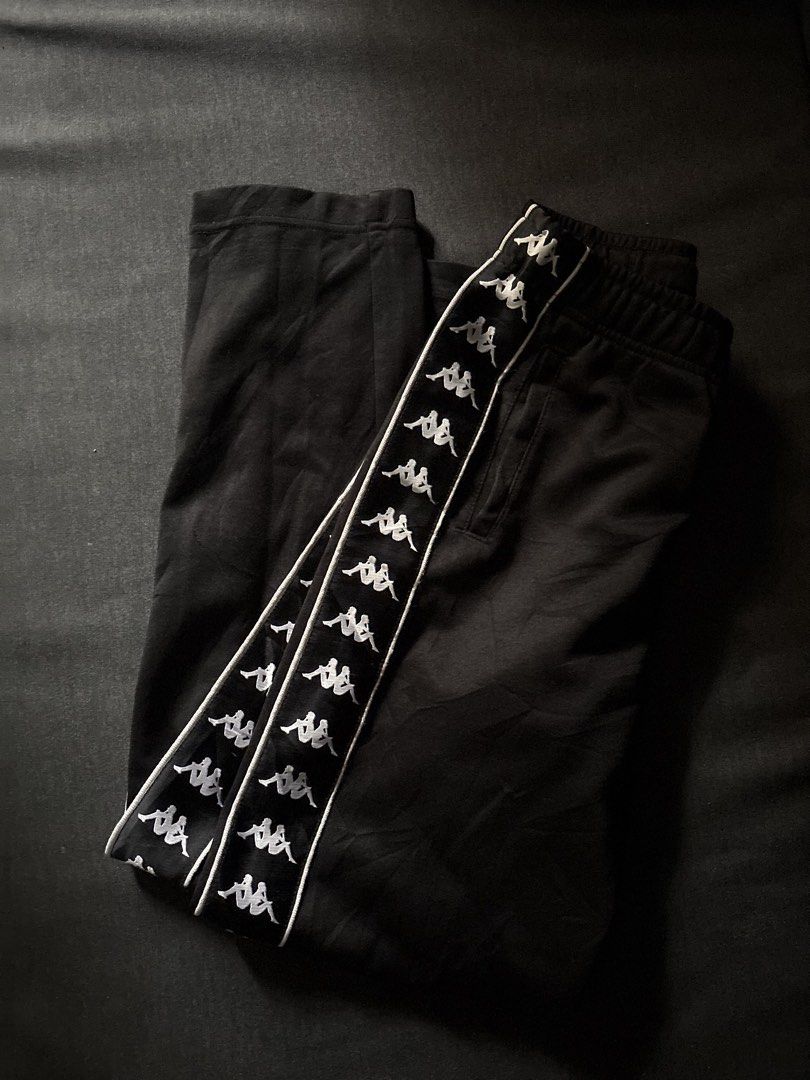 Kappa track pants (Category: Other Bottoms) located in Mandaluyong City. Submitted by raenaz.clo (Listing ID 1467498023, Image 2). Description: Xs to medium .