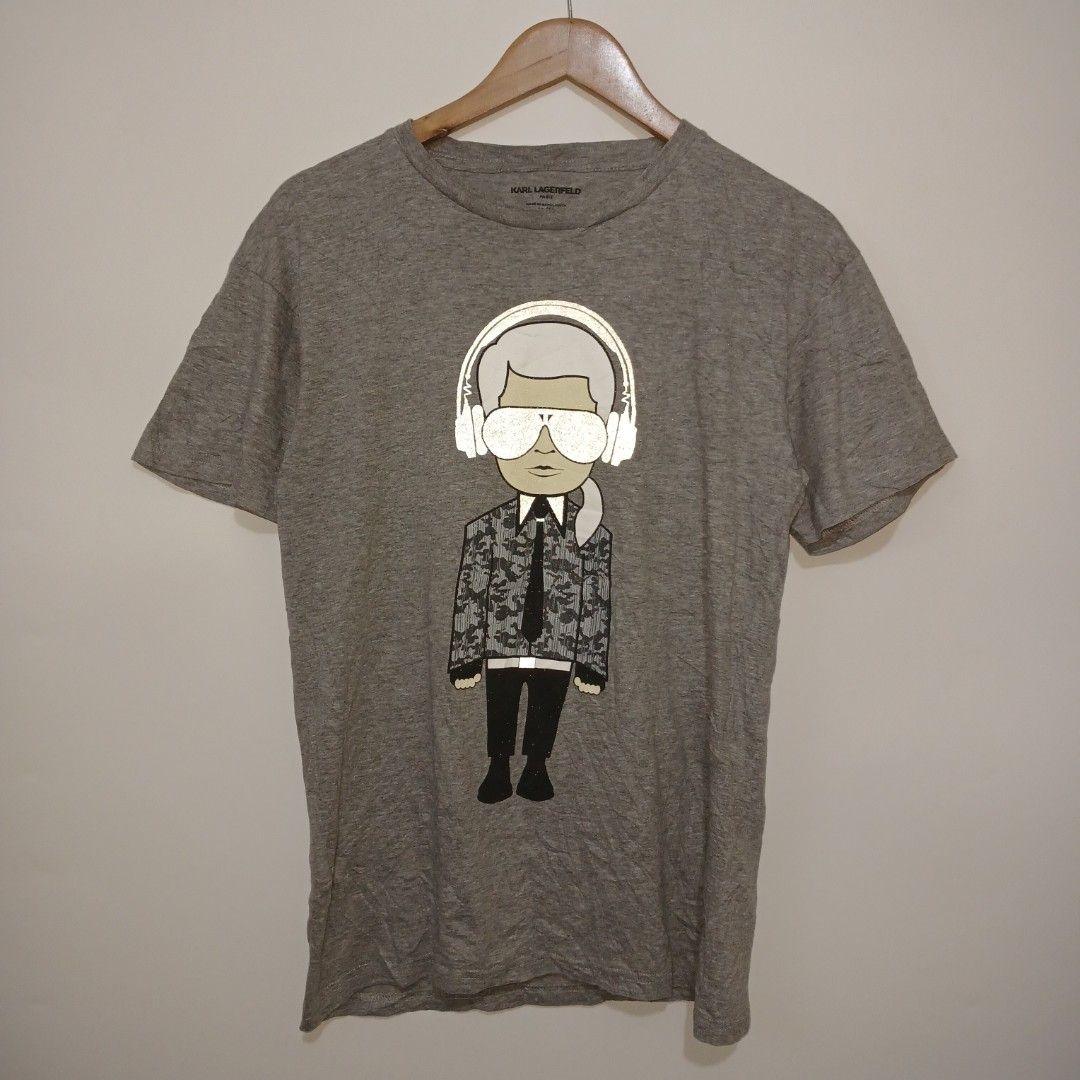 KARL LAGERFELD (Category: Tshirts & Polo Shirts ) located in Ozamiz City. Submitted by 2nd.sight (Listing ID 1467445087, Image 2). Description: *needs wash b4 wearing (fresh from bale) size: medium w: 19 l: 27 excellent.